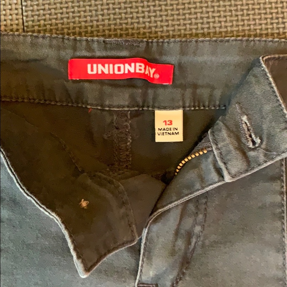 Union bay dark grey shorts